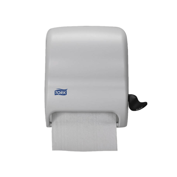 DISPENSADOR DE TOALLA ELEMENT BLANCO CON PALANCA