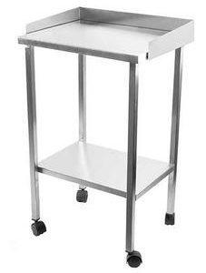 MESA PASTEUR SIN CAJON ACERO ESMALTADO